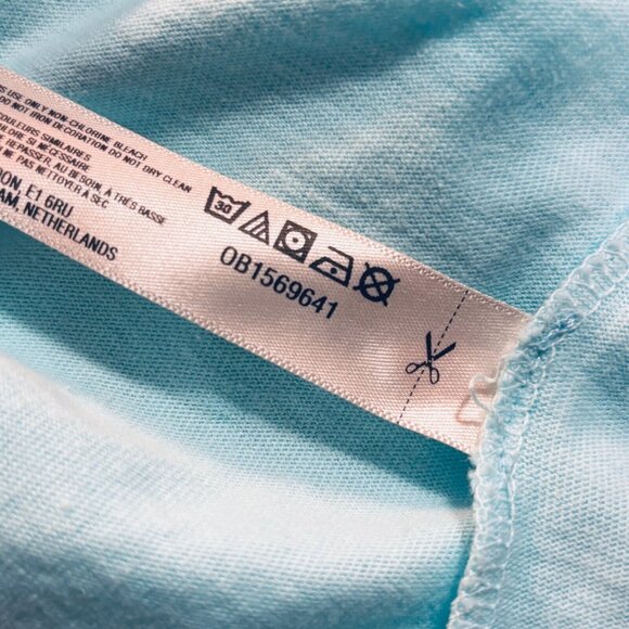 NEW Free People Womens Long Sleeve Tee Size M All Star Layer Oversize Poolside - Picture 8 of 16